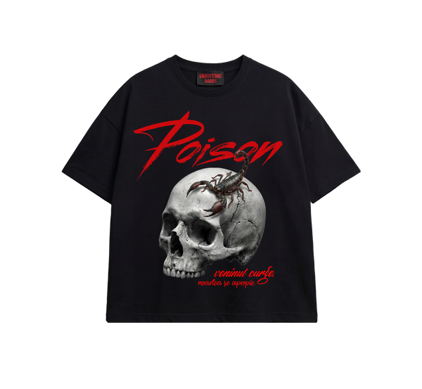 Venom — Dark Gothic Graphic Tee | Graveyard Goods India