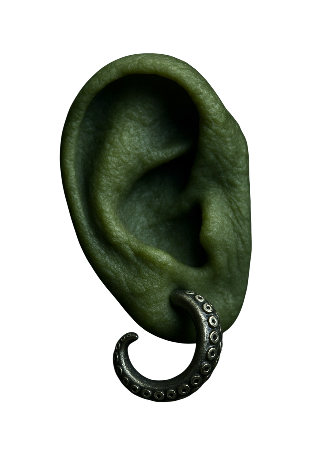 Tentacle Grip Ear Stud